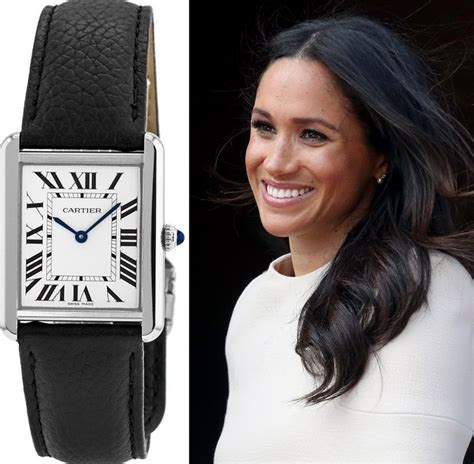 cartier tank celebrity|meghan markle cartier watch.